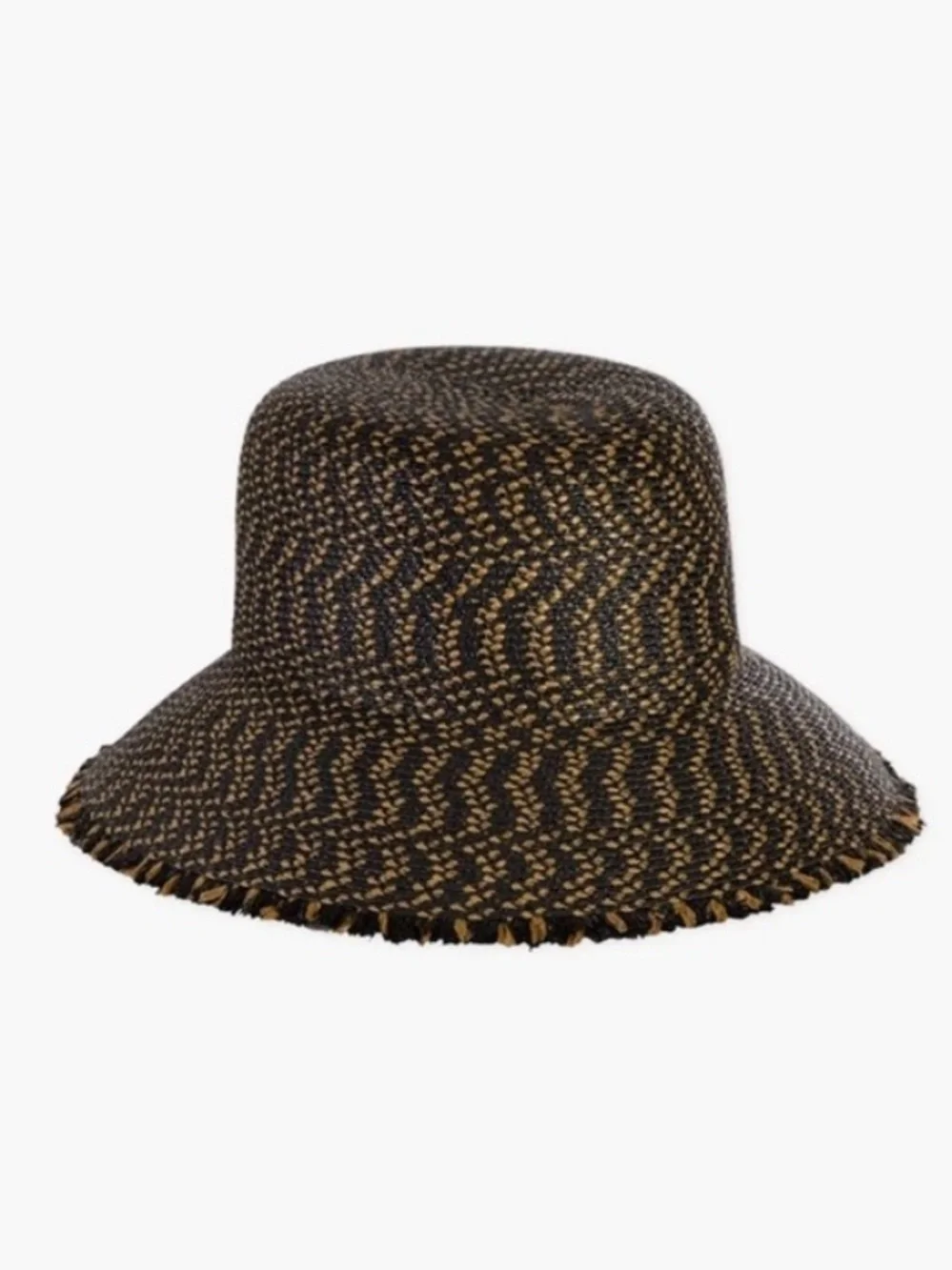 Eric Javits✨ Mykonos Fedora Hat Squishee Straw UPF 50+ - Picture 4 of 11